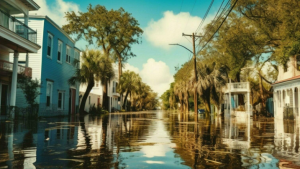 hurricane and floods