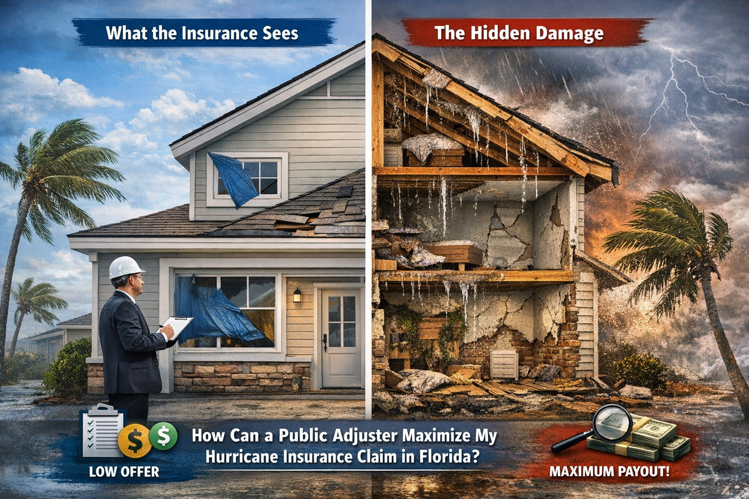 How Can a Public Adjuster Maximize My Hurricane Insurance Claim in Florida?